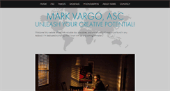 Desktop Screenshot of markvargo.com